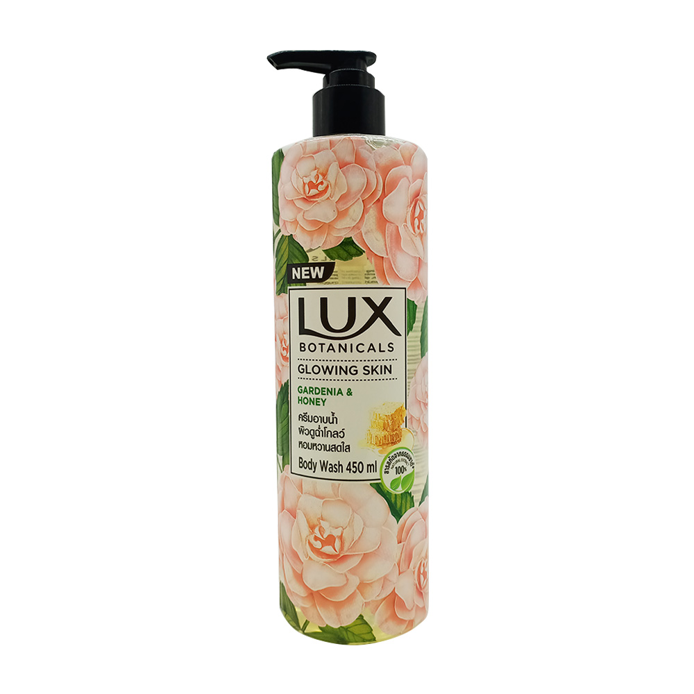 Lux Botanicals Body Wash Glowing Skin Gardenia & Honey 450ml